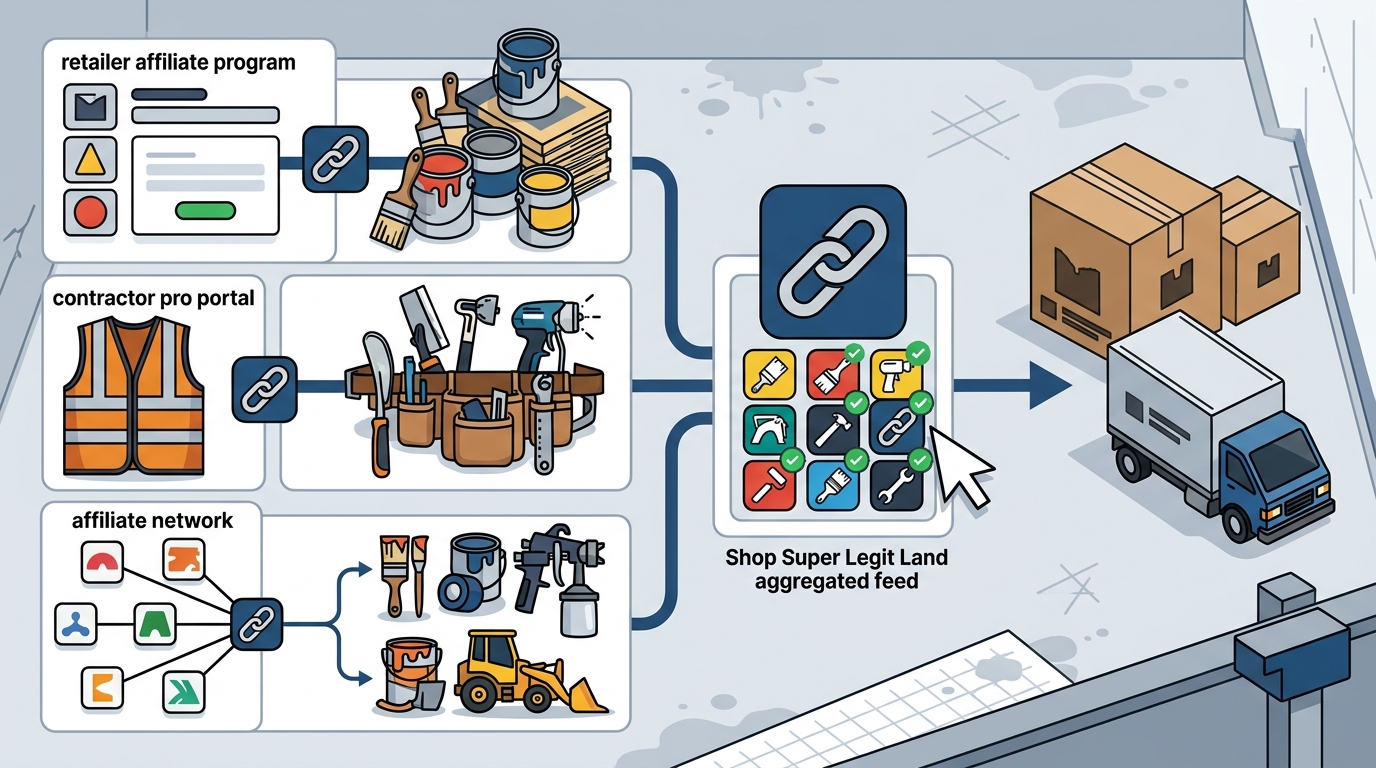 Painting Contractor Tool Links: Retailer Affiliate Guide