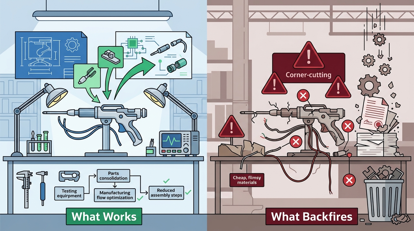 Medical Device Cost Reduction: What Works vs. What Backfires