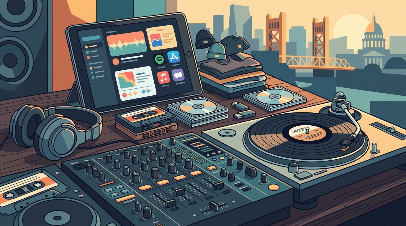 Sacramento Hip-Hop Productions and DJ Mixes Guide