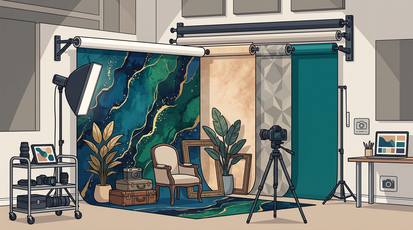 Private Portrait Studios in Surrey BC: Custom Backdrops Guide