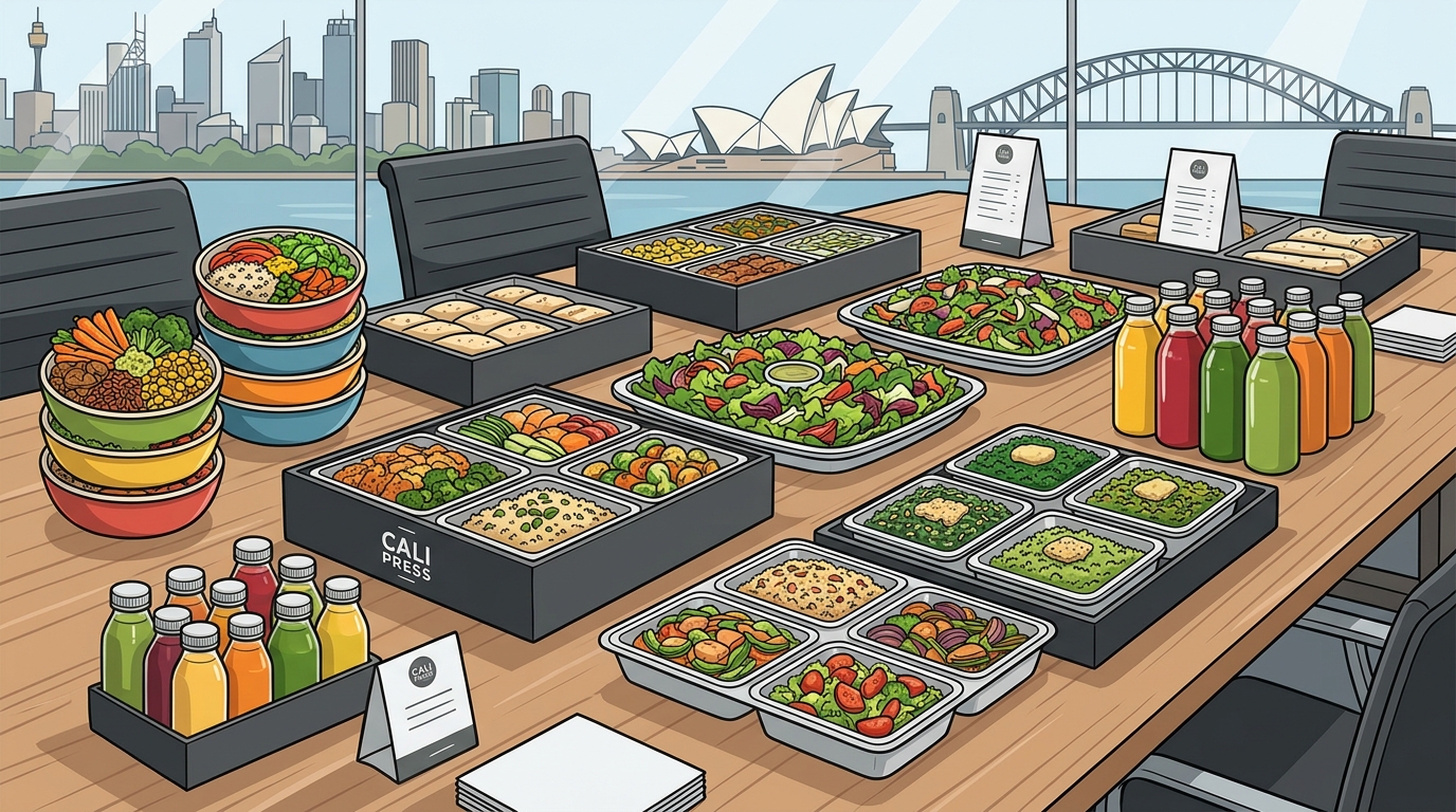 Healthy Catering for Corporate Events in Sydney: The Cali Press