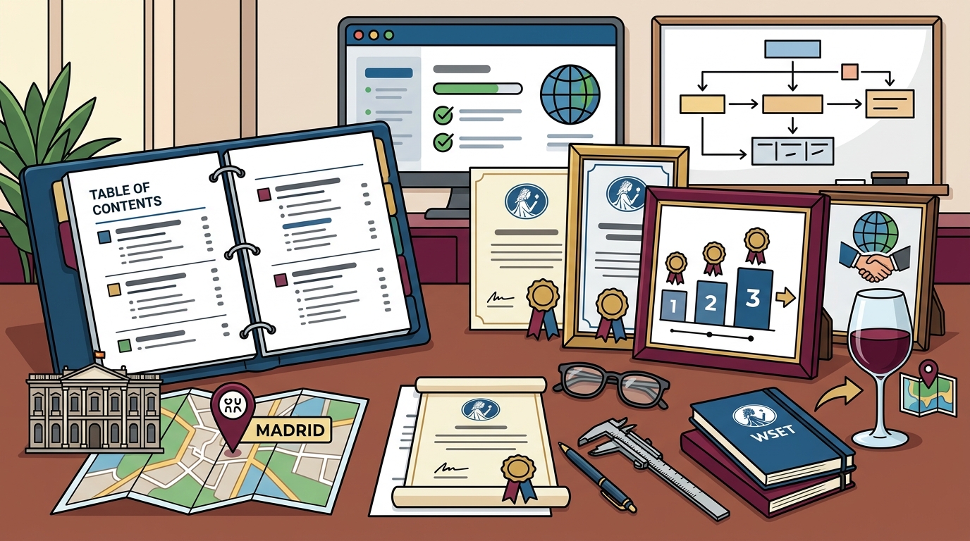 WSET Course Madrid: 2026 Guide to Providers and Exams