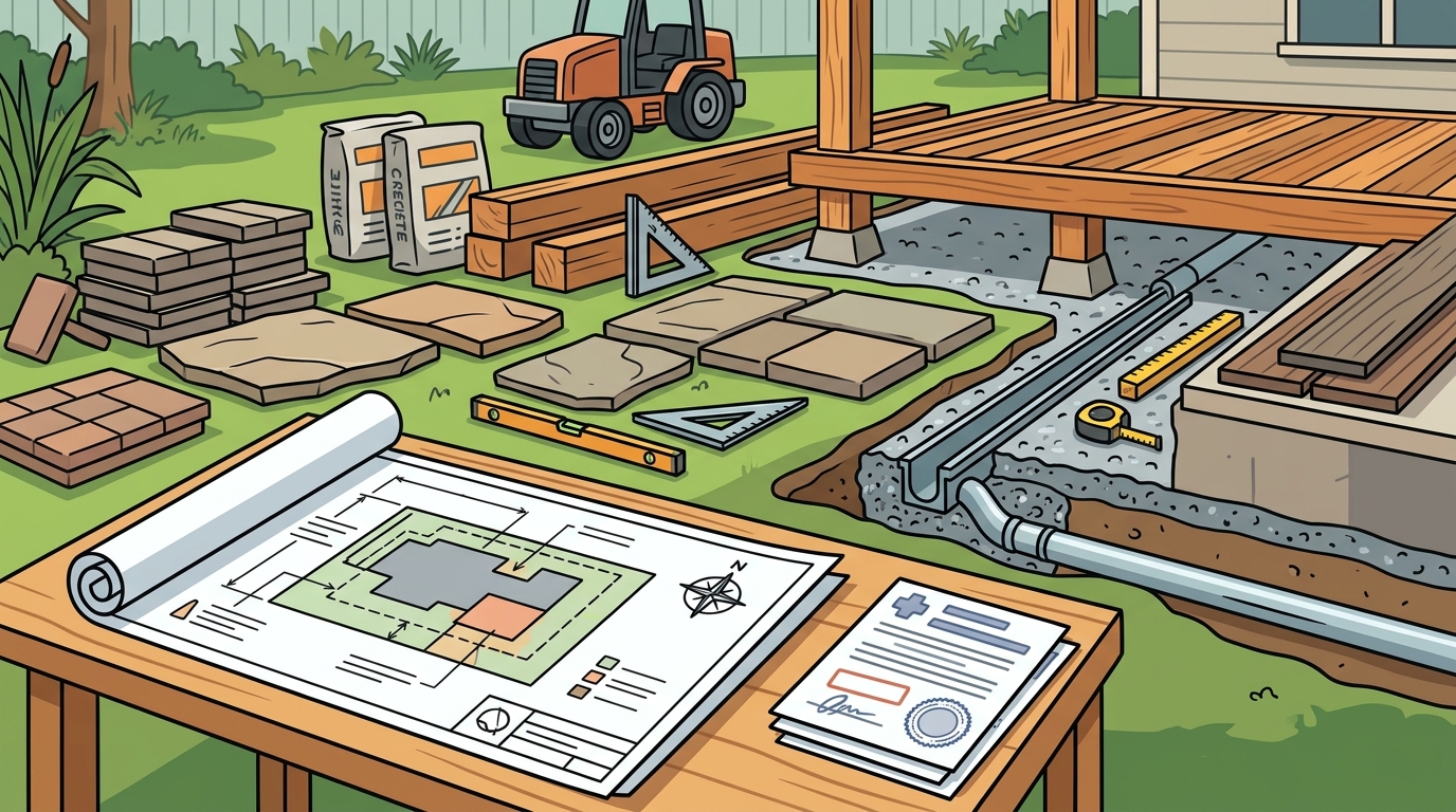 Patio Construction in Lafayette: Key Considerations for 2026