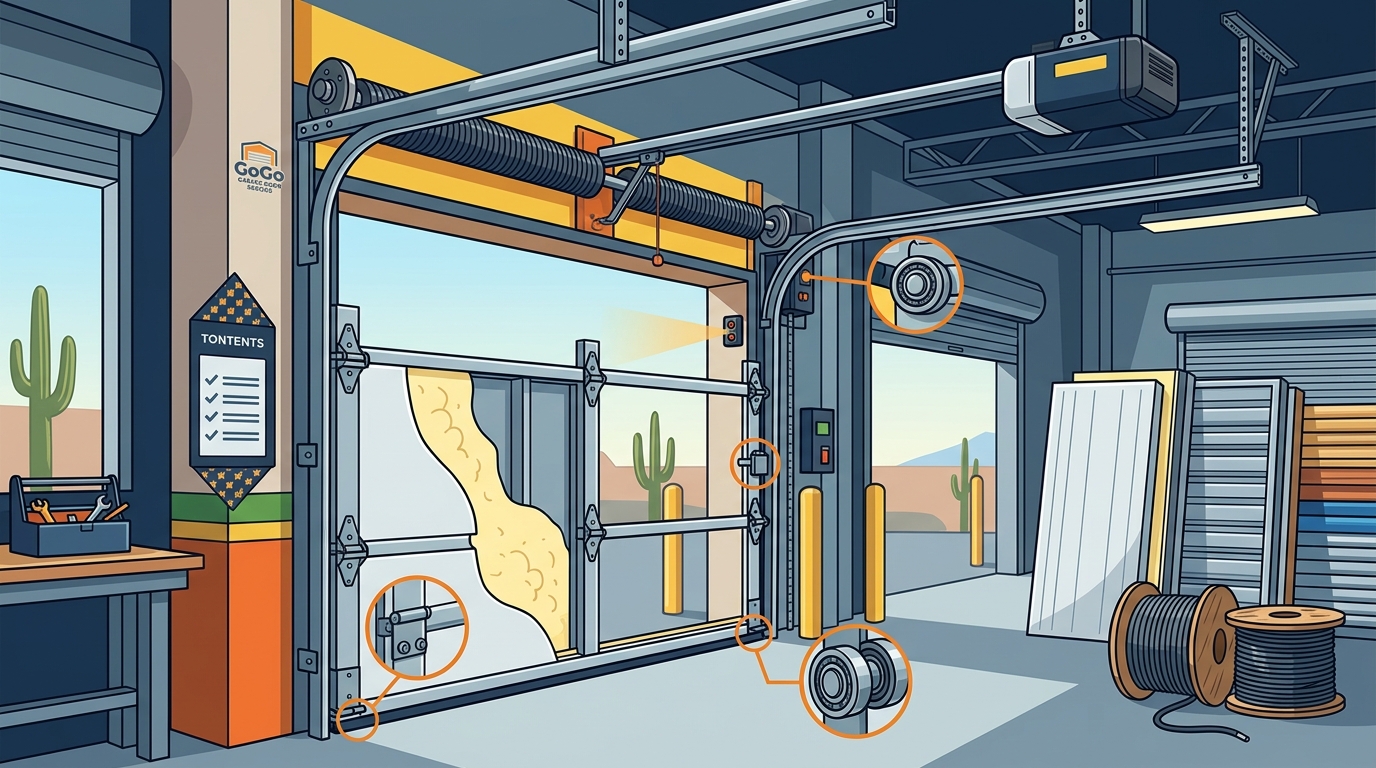 7 Key Features of Reliable Commercial Garage Door Installations