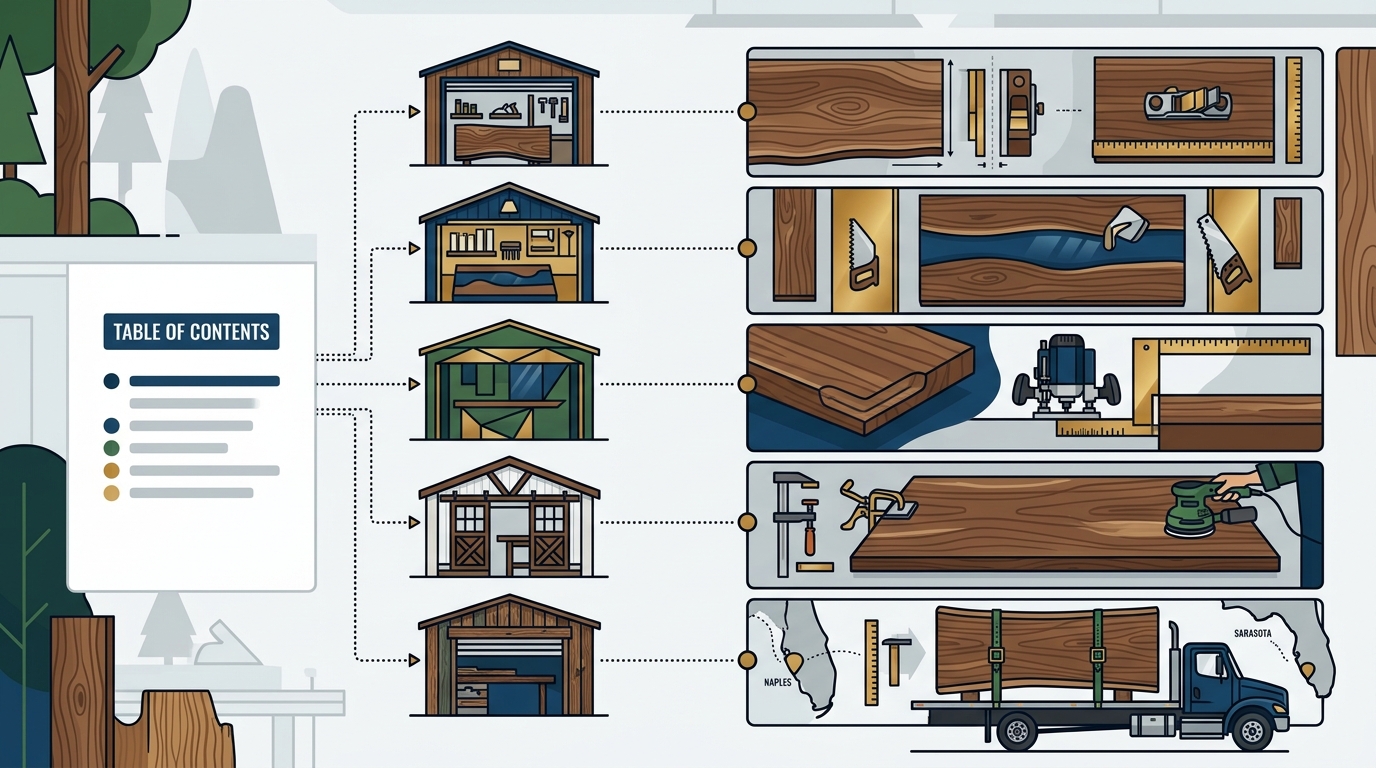 5 Walnut Countertop Makers Serving Southwest Florida