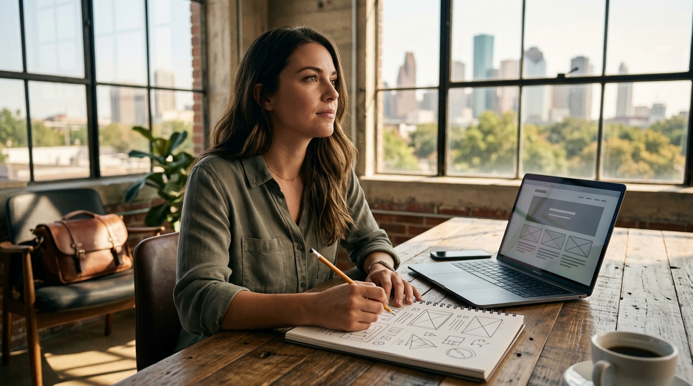 Houston Freelance Designer Website Costs: 2026 Guide