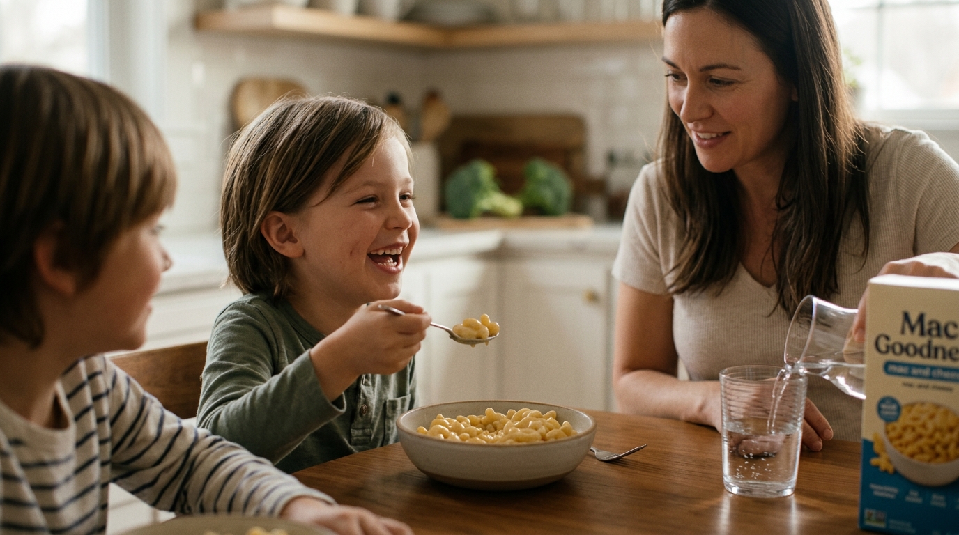 How Much Sodium Is Actually in Organic Mac and Cheese for Kids?