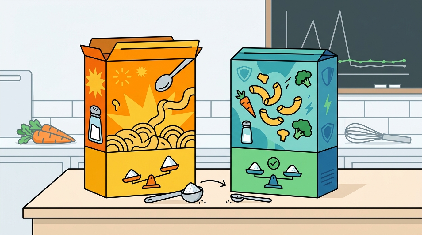How Much Sodium Is Actually in Organic Mac and Cheese for Kids?