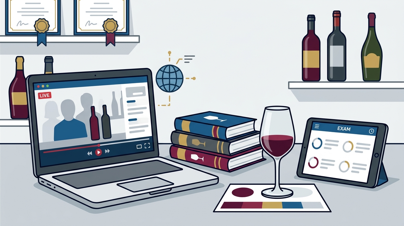 WSET Level 2 Online Guide: Live Classes and Remote Exams