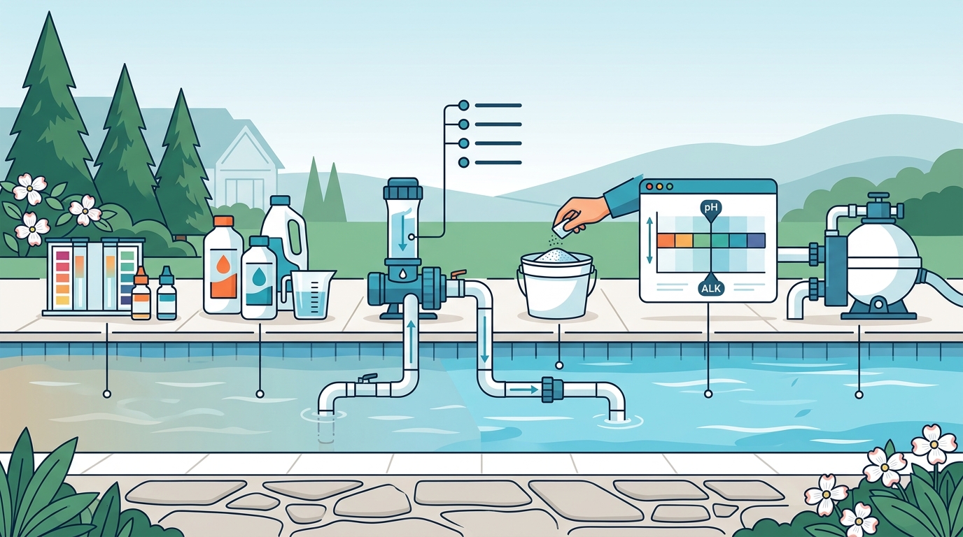 7 Key pH Balancing Steps for Your Alpharetta Pool