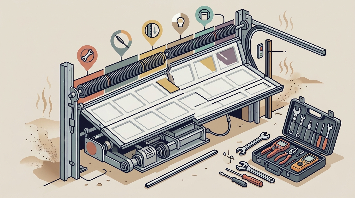 7 Types of Garage Door Repairs Available in Phoenix