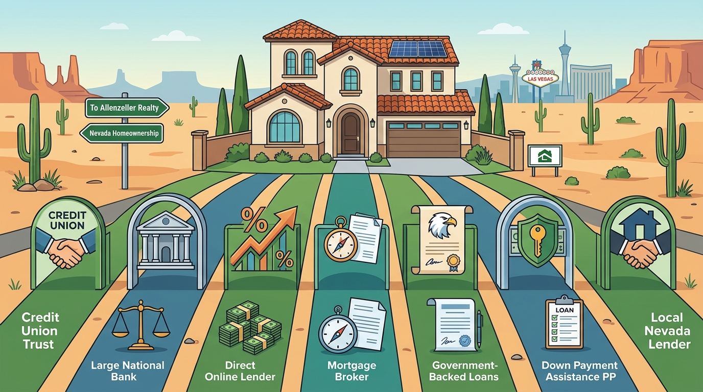 7 Top Mortgage Lender Partners for First-Time Nevada Homebuyers