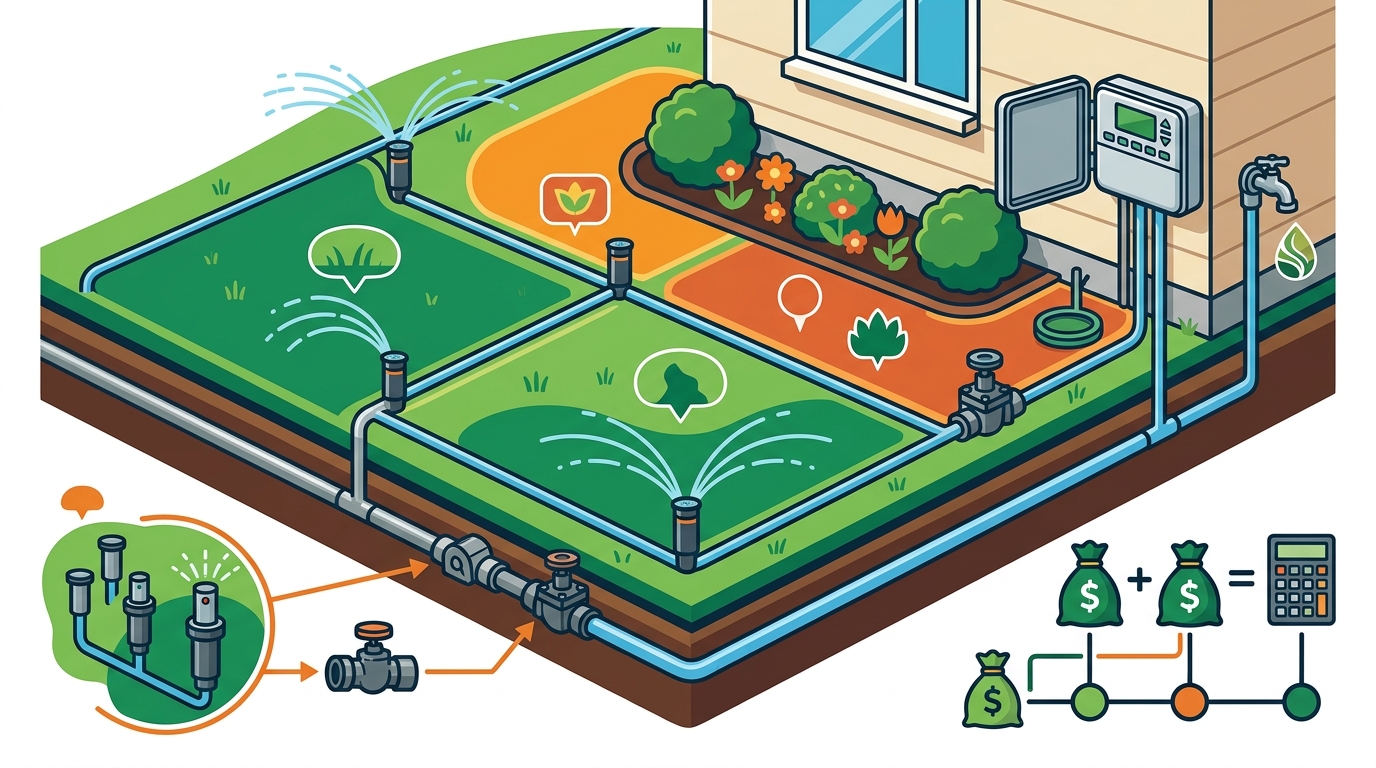 Sacramento Sprinkler System Installation Cost Guide 2026