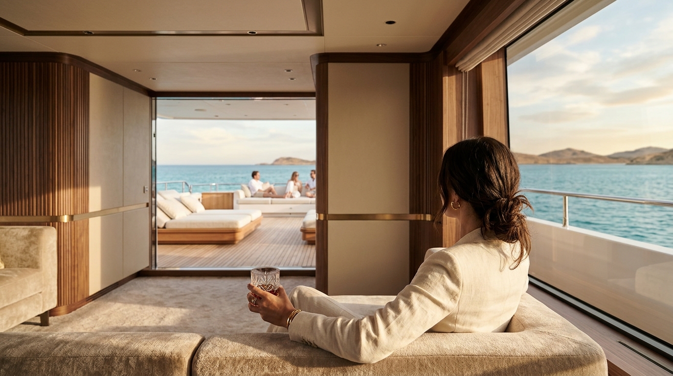 Why Luxury Home Design Principles Work on Private Yachts and Jet