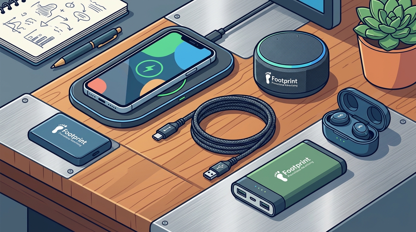 Top Branded Tech Accessories for Company Giveaways and Employee