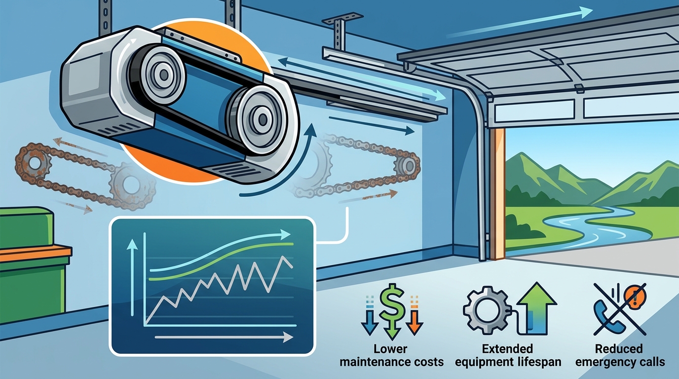 Energy Savings From Upgrading to a Belt Drive Motor in Boise