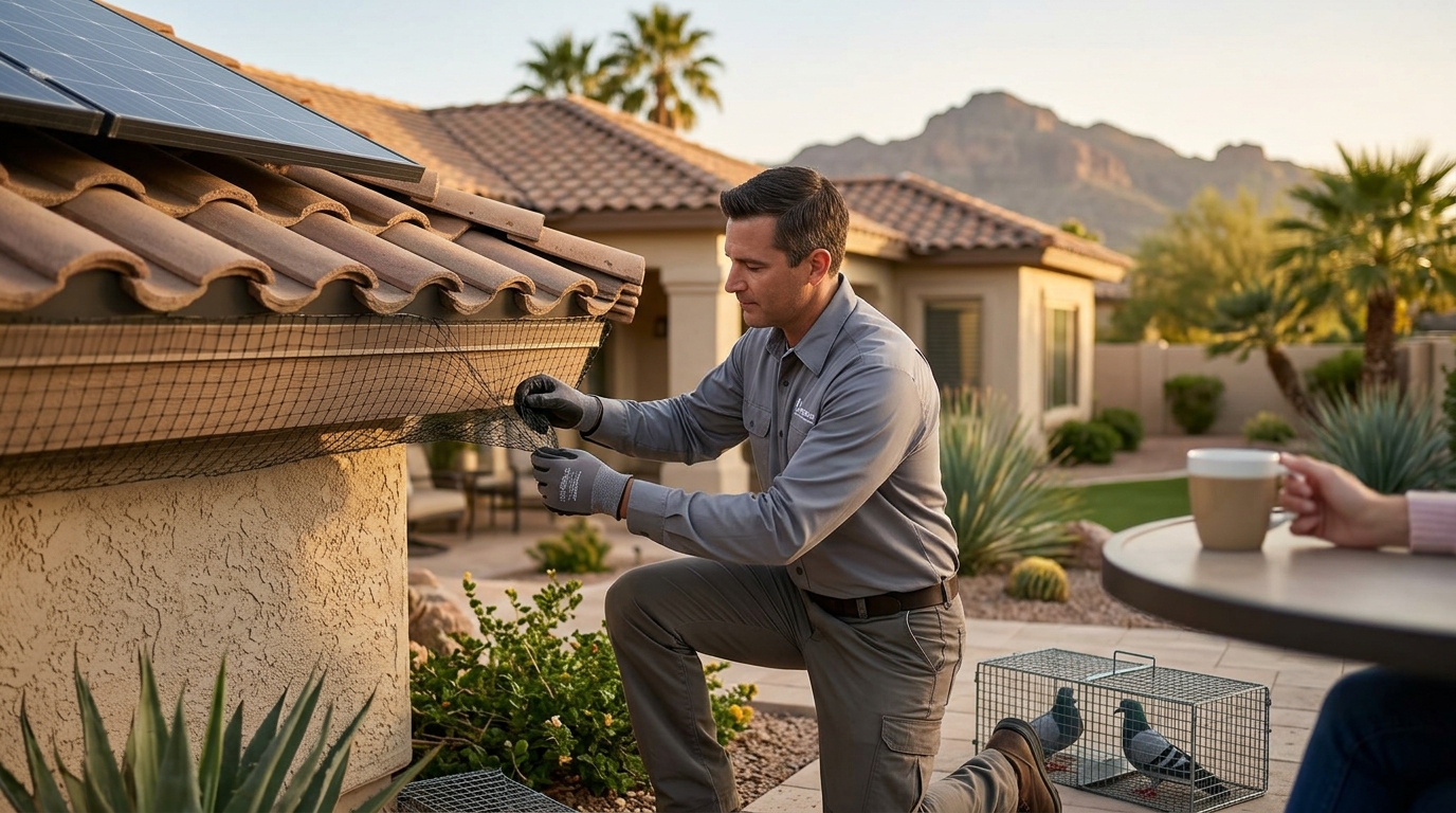 Humane Pigeon Removal Methods for Phoenix Properties