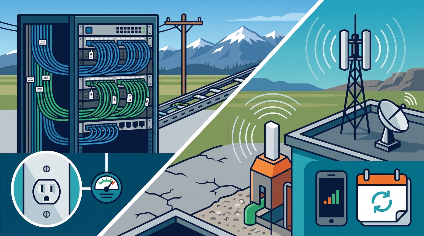Structured Cabling vs. Wireless Costs in Montana