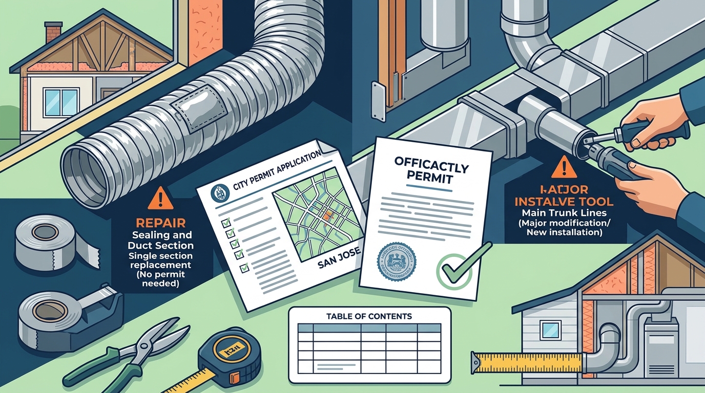 San Jose Ductwork Permit Requirements: A Complete Guide