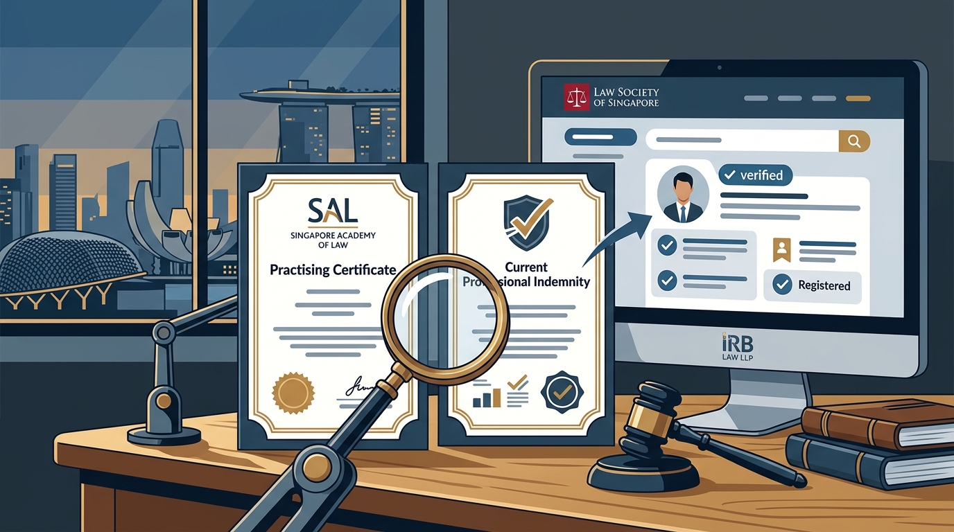 Verifying Criminal Lawyer Credentials in Singapore