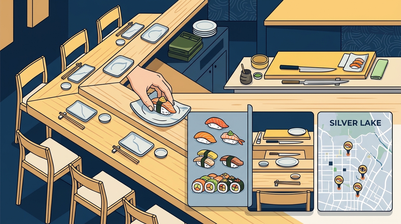 Where to Experience Traditional Omakase in Silver Lake