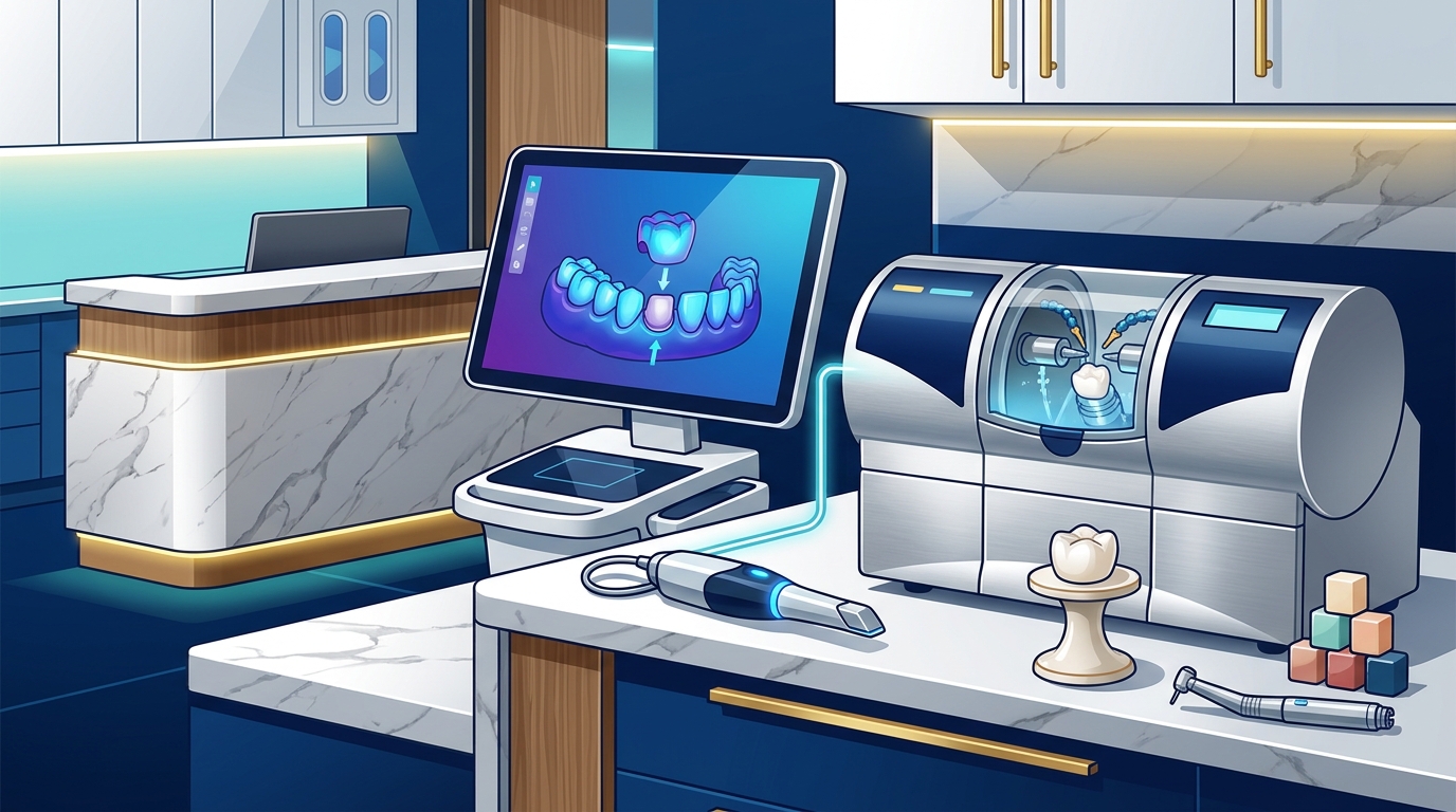 How CEREC Technology Makes Same Day Crowns Possible