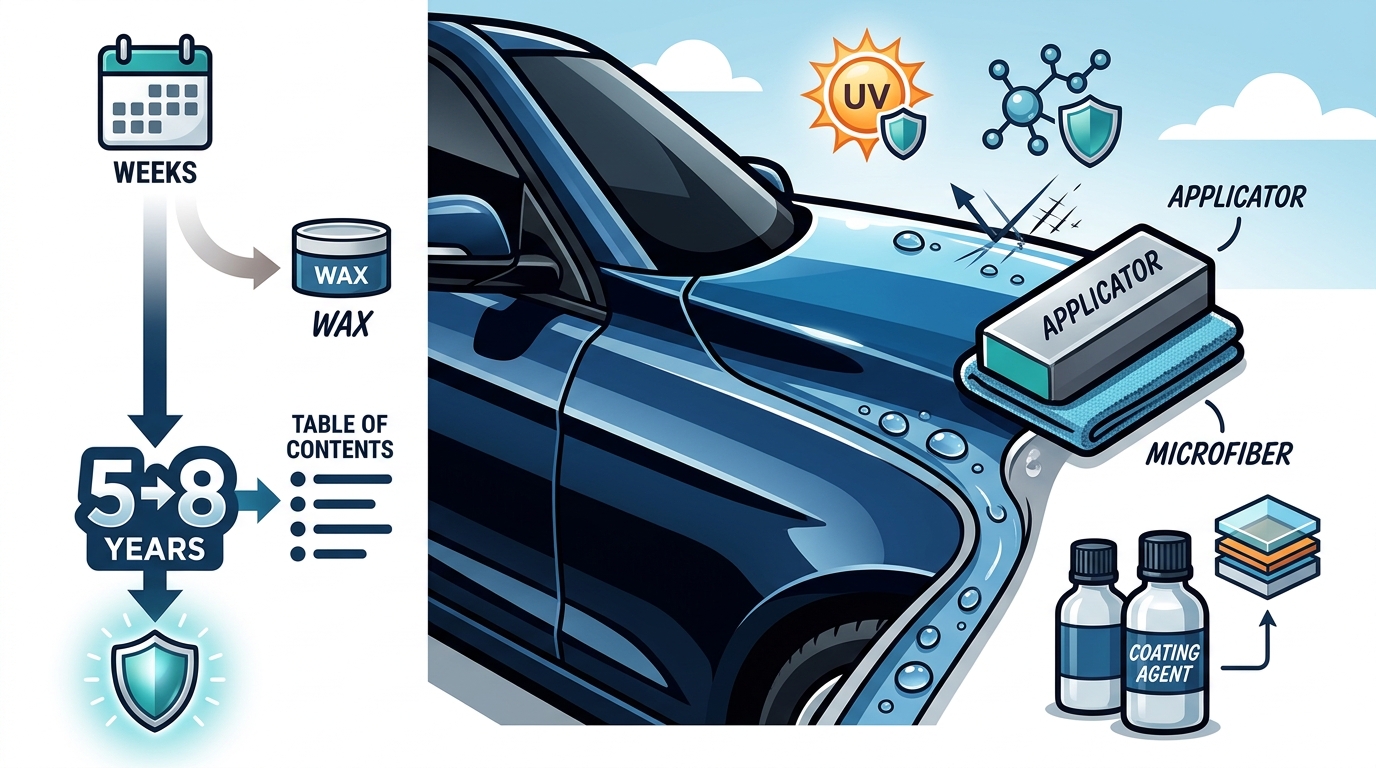 Ceramic Coating for Car Paint: Function and Lifespan