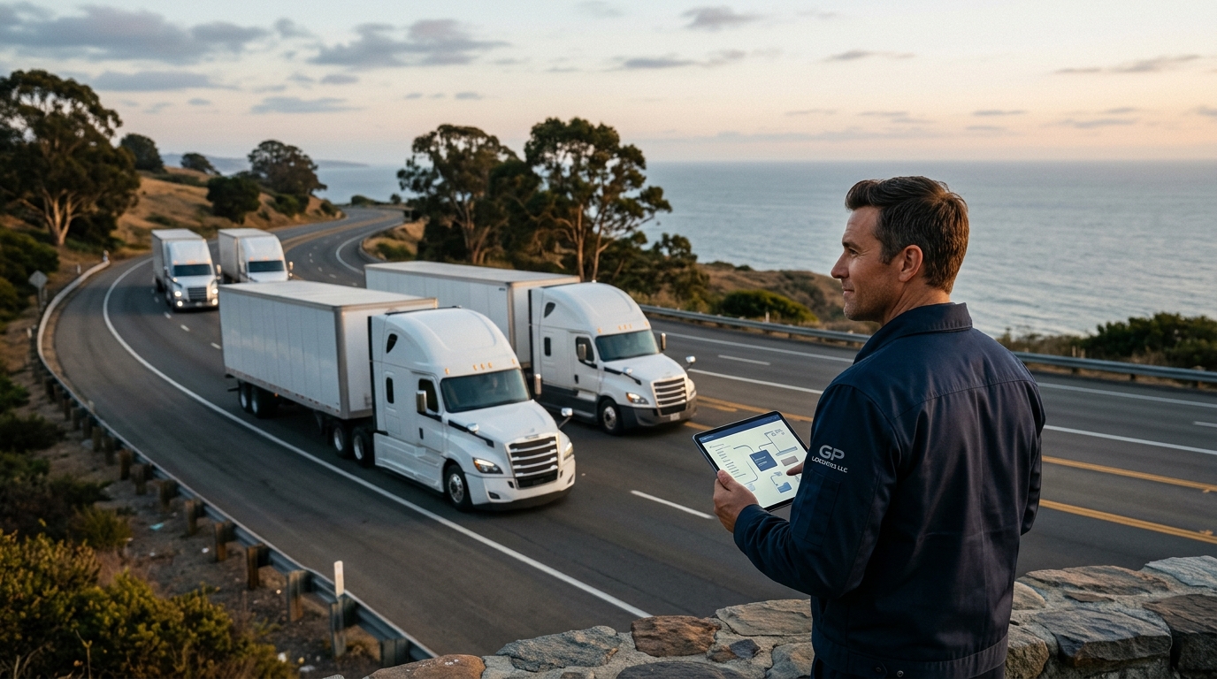 Fleet Size for Reliable Precision Freight Delivery