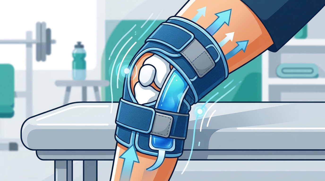 How Compression Therapy Accelerates Athlete Knee Recovery