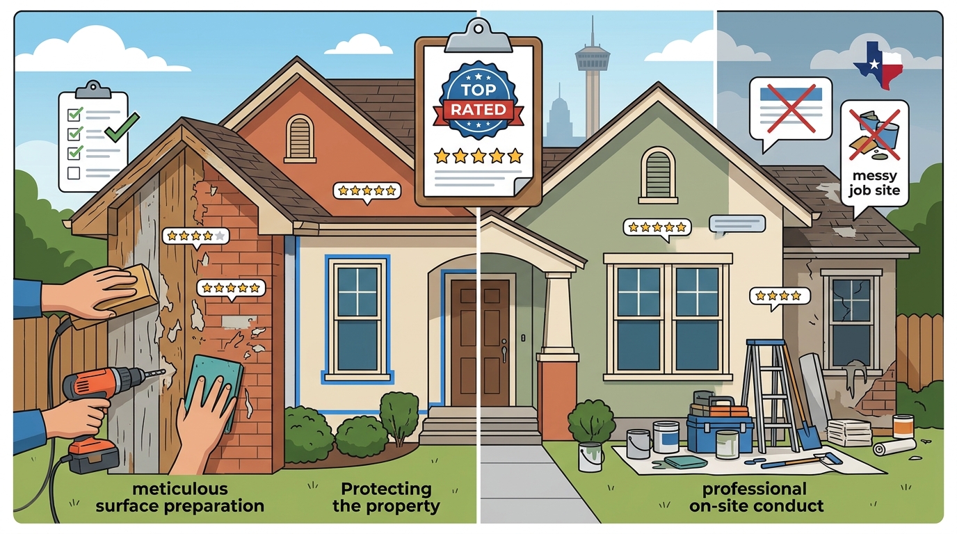 What Customer Reviews Say About Top Rated Exterior Painters in 2