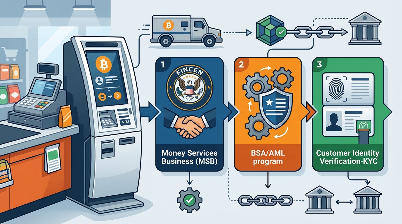 Bitcoin ATM Compliance Rules for Retail Locations in 2026