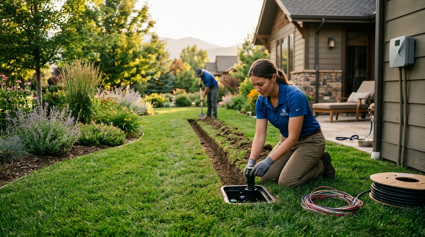 Professional Sprinkler System Installation in Denver Homes