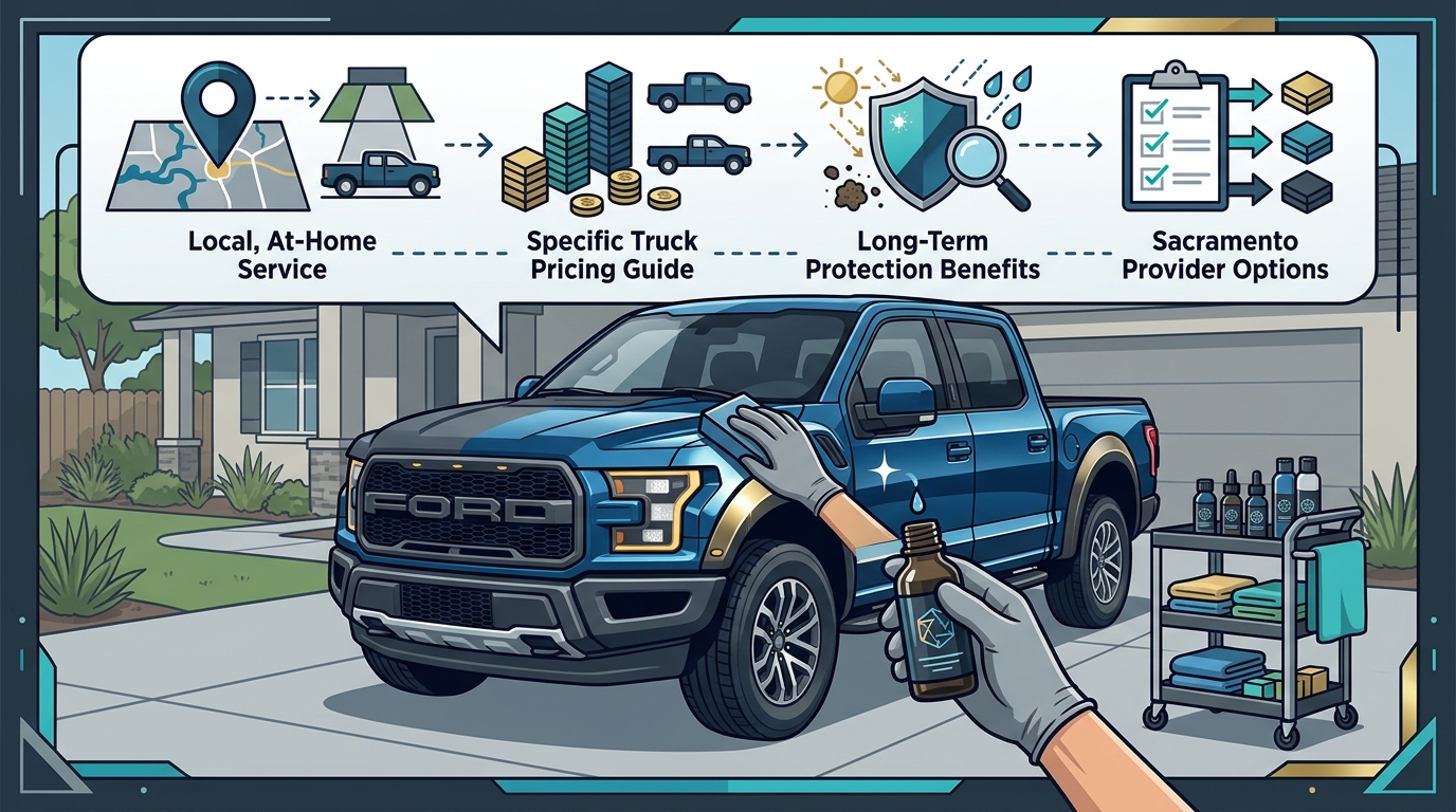 Ceramic Coating for Trucks in Sacramento: Guide