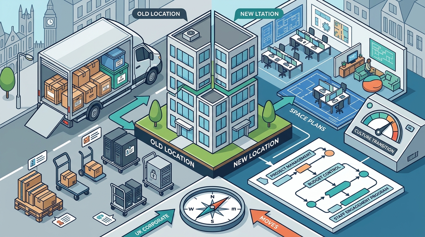 7 Top Office Relocation Specialists Handling UK Corporate Moves