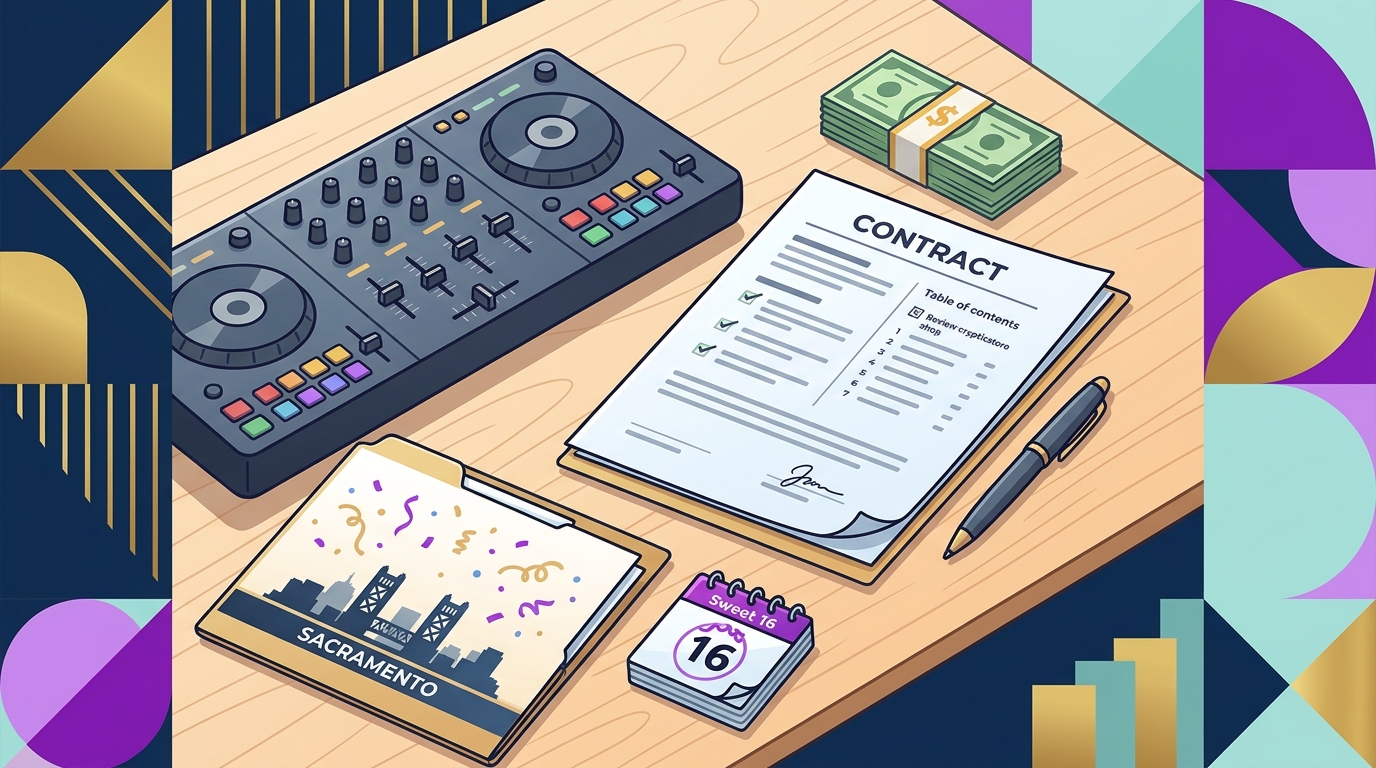 Hiring a DJ for a Sweet 16 in Sacramento: Key Considerations