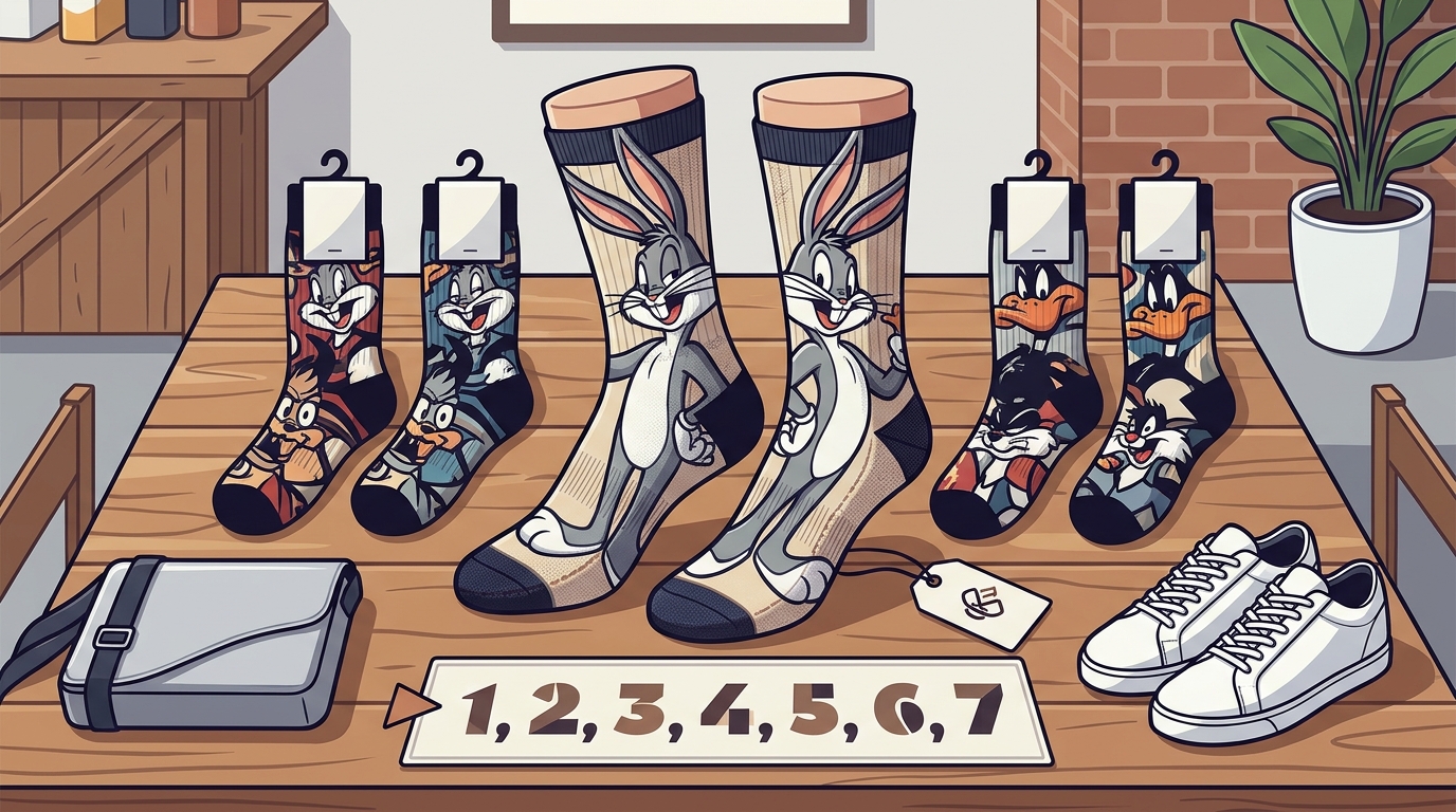 7 Best Cartoon Character Socks with Attitude and Style