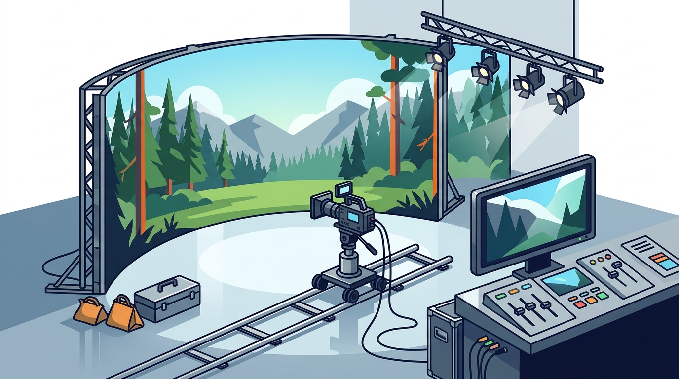 LED Volume Stages in Atlanta: A Guide for Independent Filmmakers
