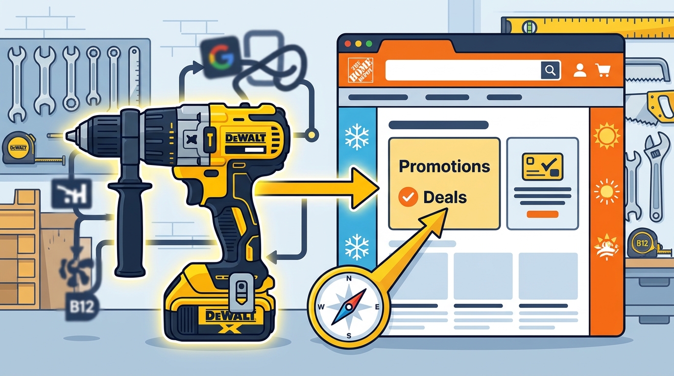How to Access DeWalt Deals Directly from Major Retailer Websites