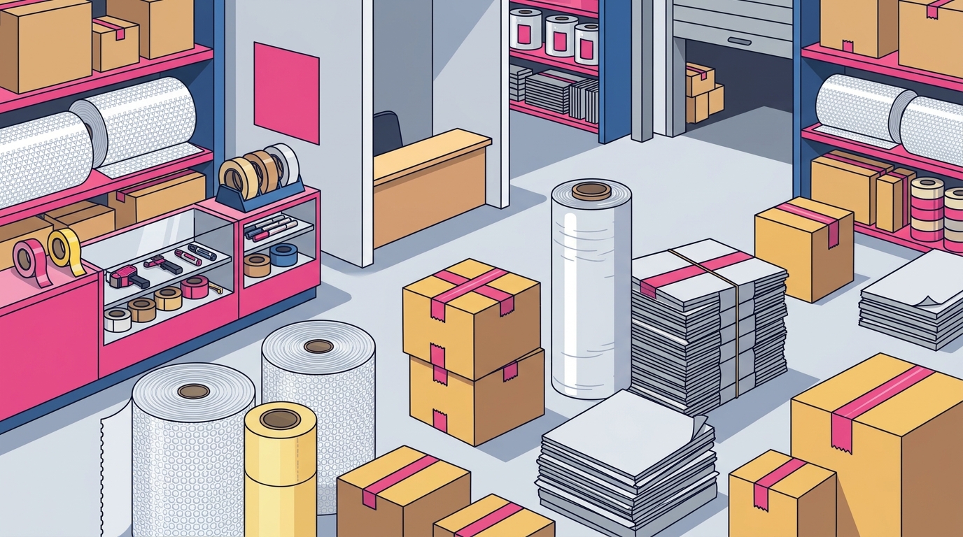 Packing Supplies Stocked by Birmingham Movers