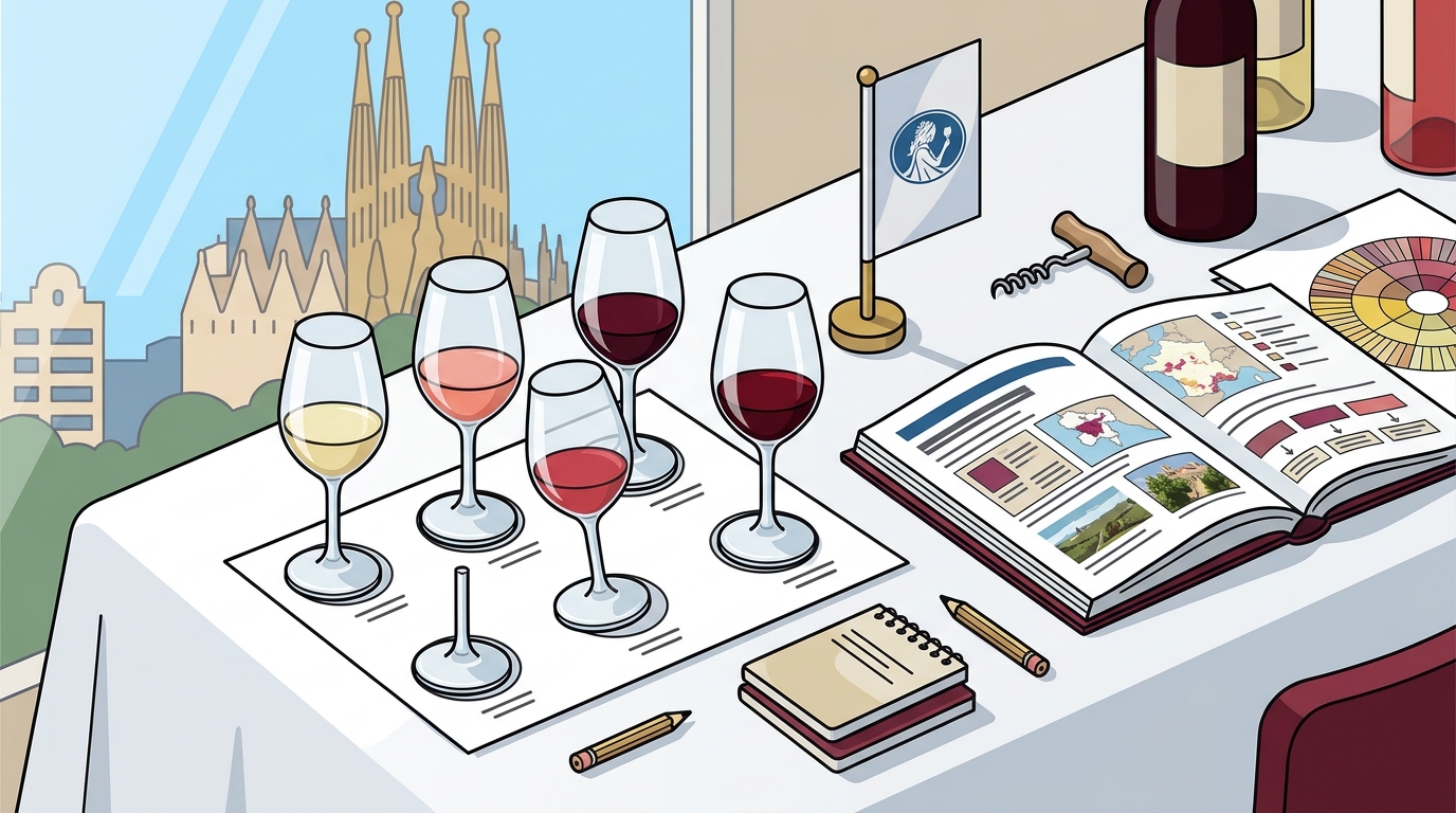 Best English-Taught WSET Level 1 Classes in Barcelona