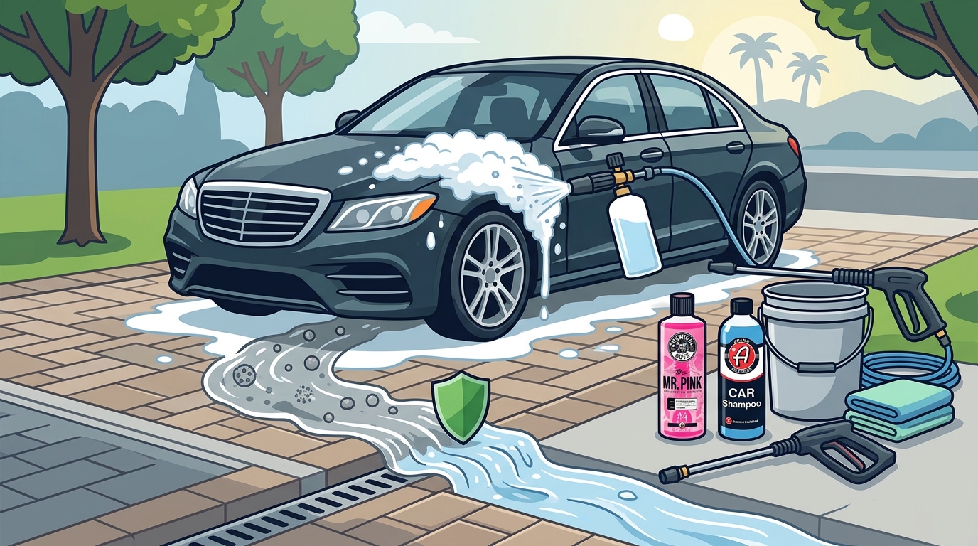 pH-Neutral Mobile Detailing in Sacramento: Paver Safety Guide
