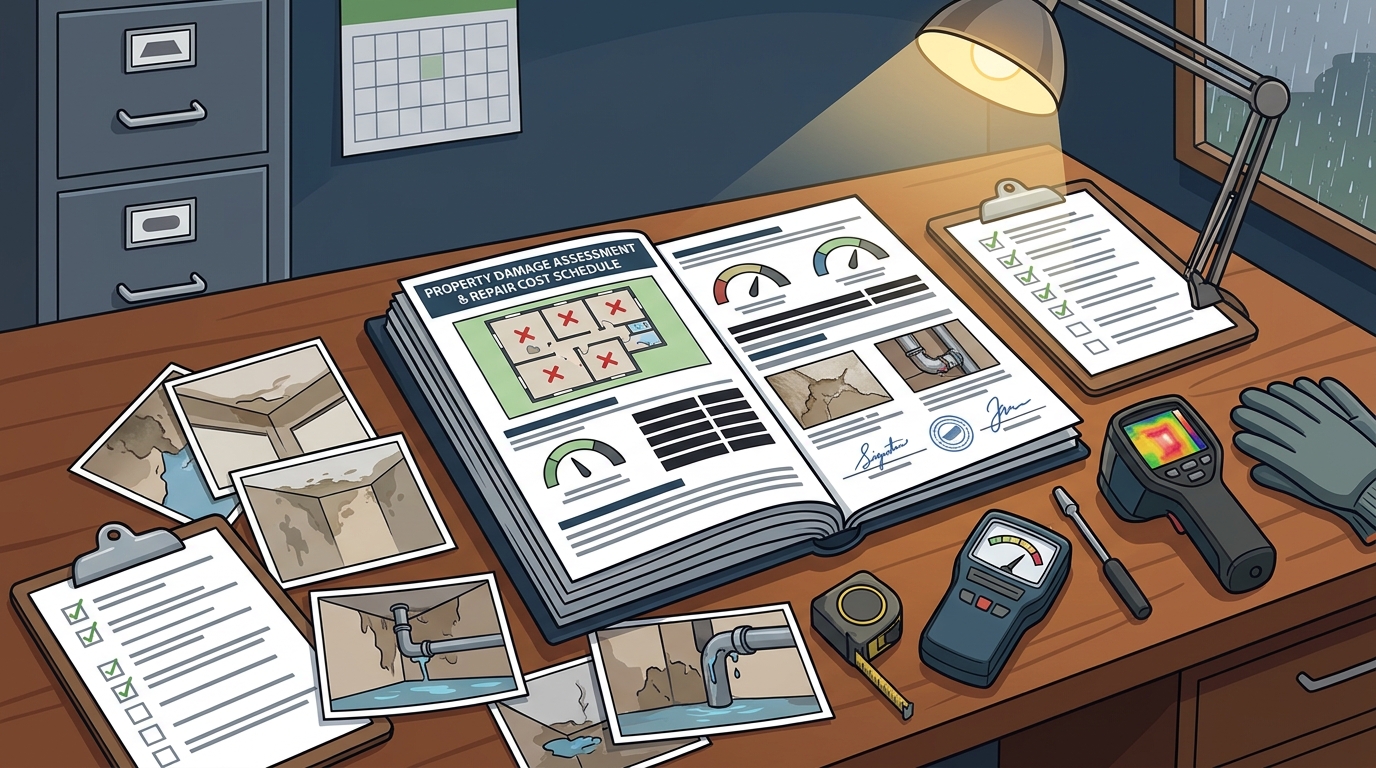 Water Leak Insurance Claim Documentation Guide