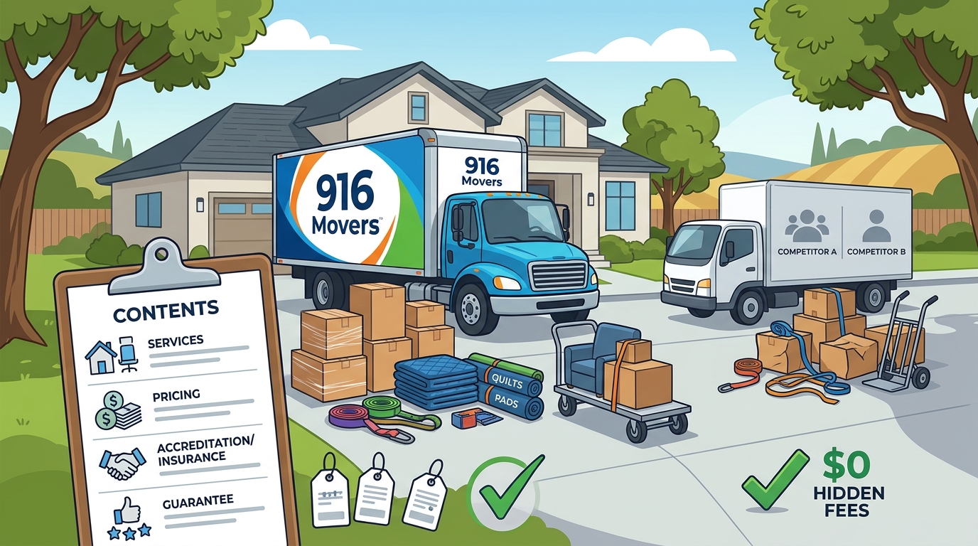 Roseville Moving Companies: Services and Pricing Compared