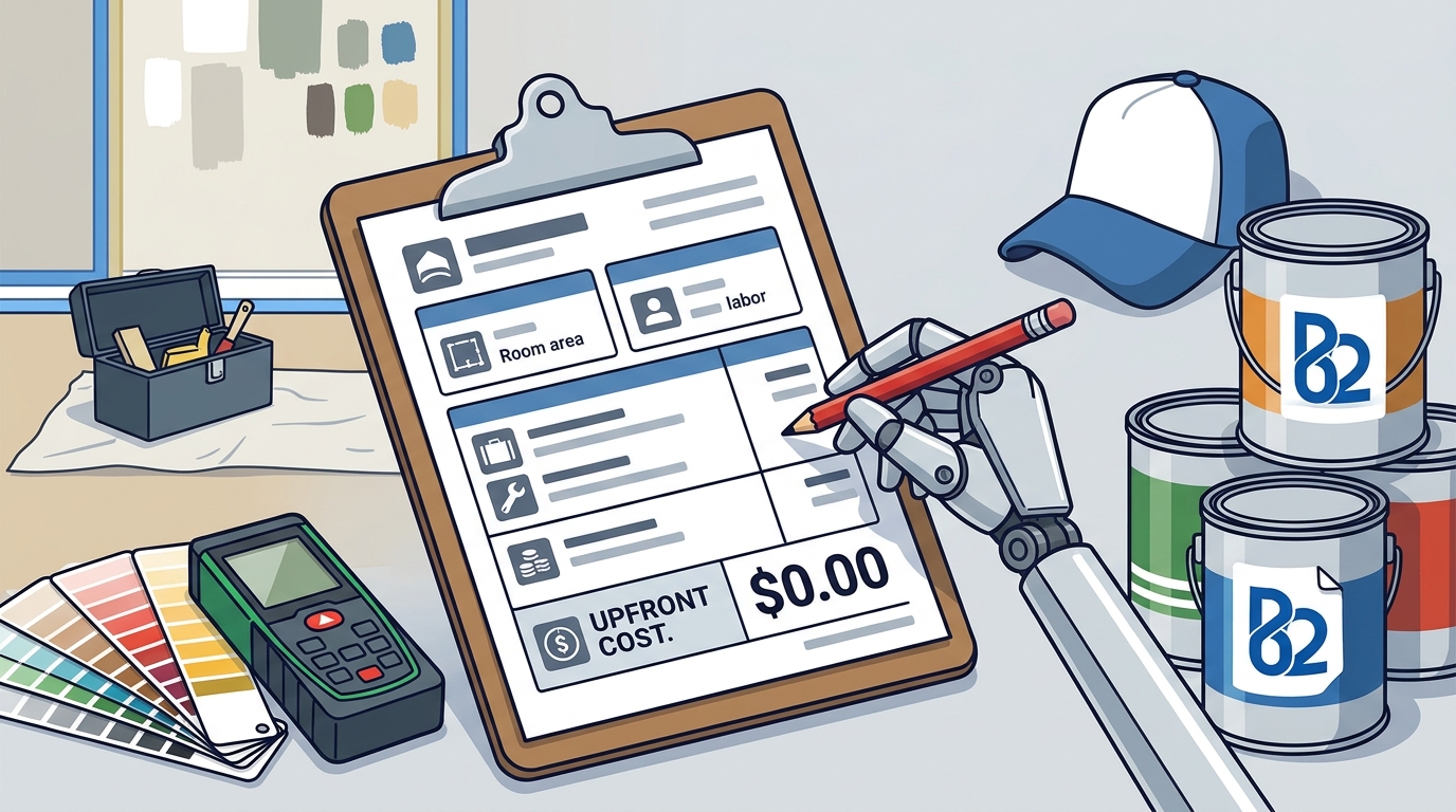 How to Get a Free Painting Estimate Without Paying Upfront Costs
