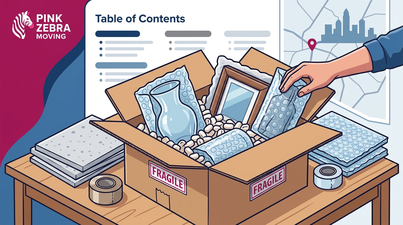 How to Pack Delicate Belongings for a Charlotte Move