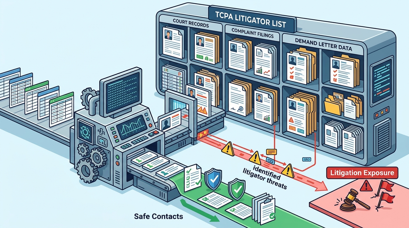 What Specific TCPA Litigator Database Includes Multi-Case Plaint