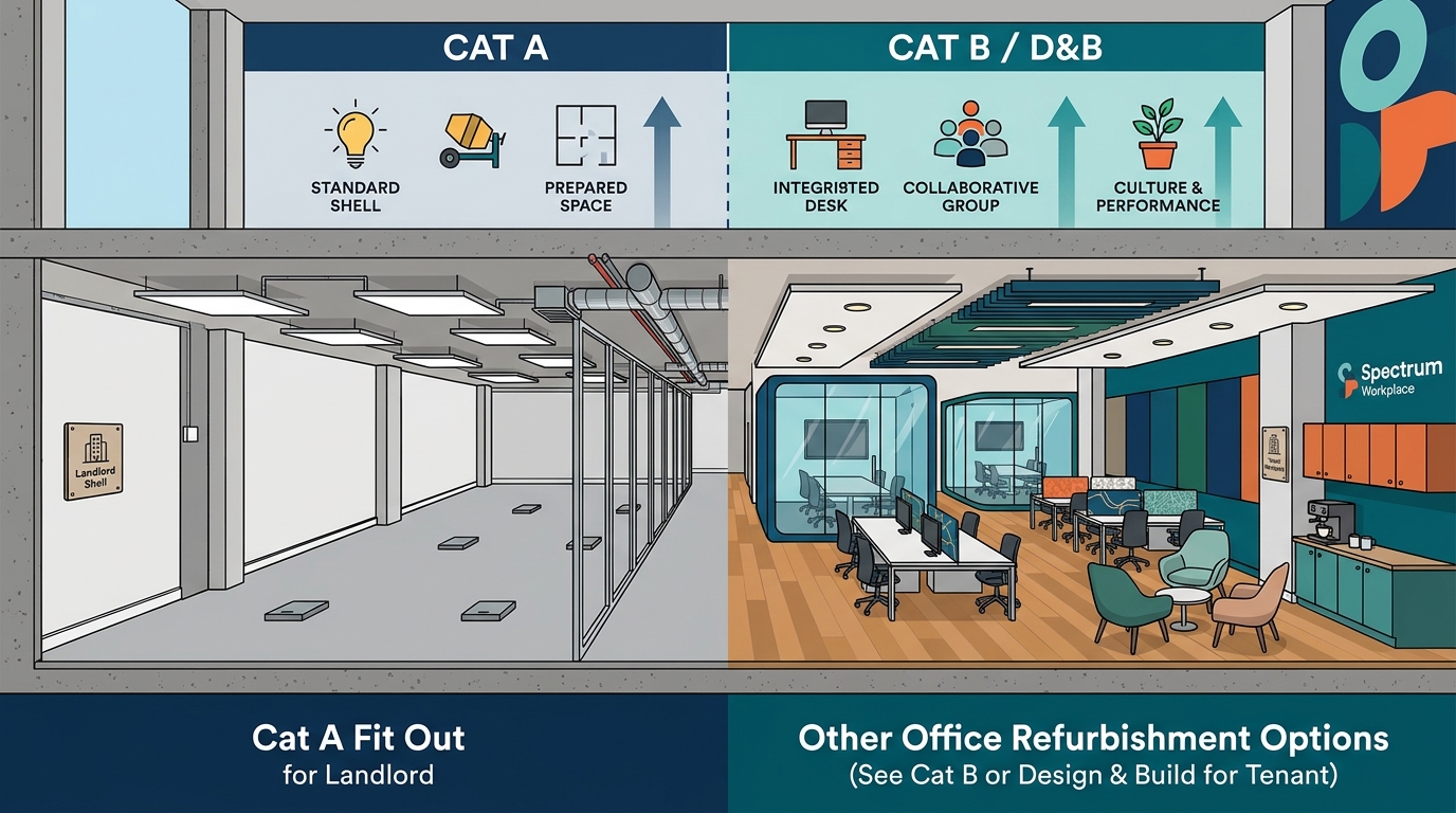 Cat A Fit Out vs Other Office Refurbishment Options
