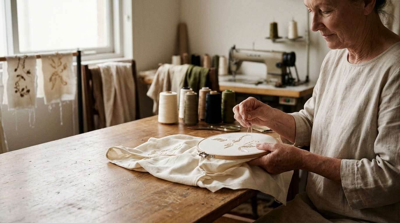 What Does Hand Embroidered Fashion Actually Involve and Why It's