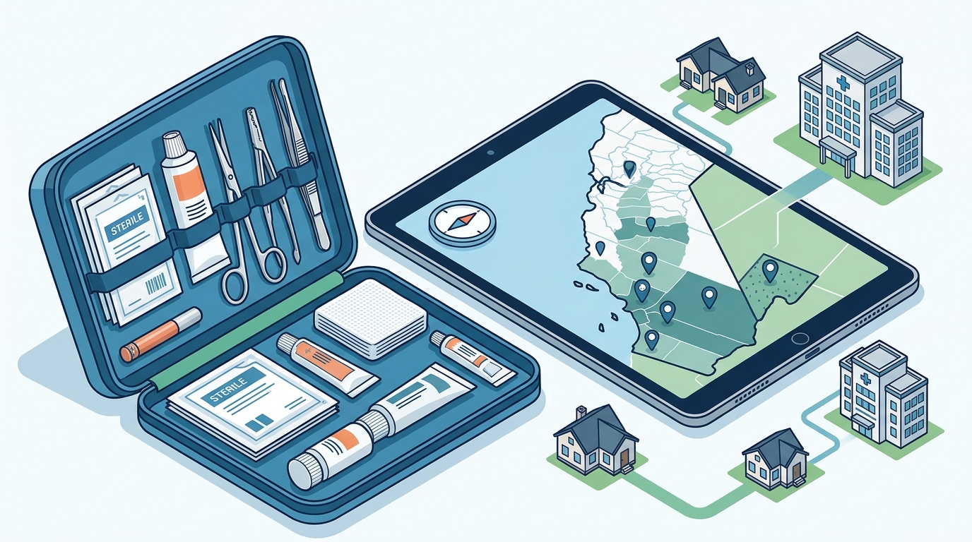 Mobile Wound Care Coverage Across Southern California