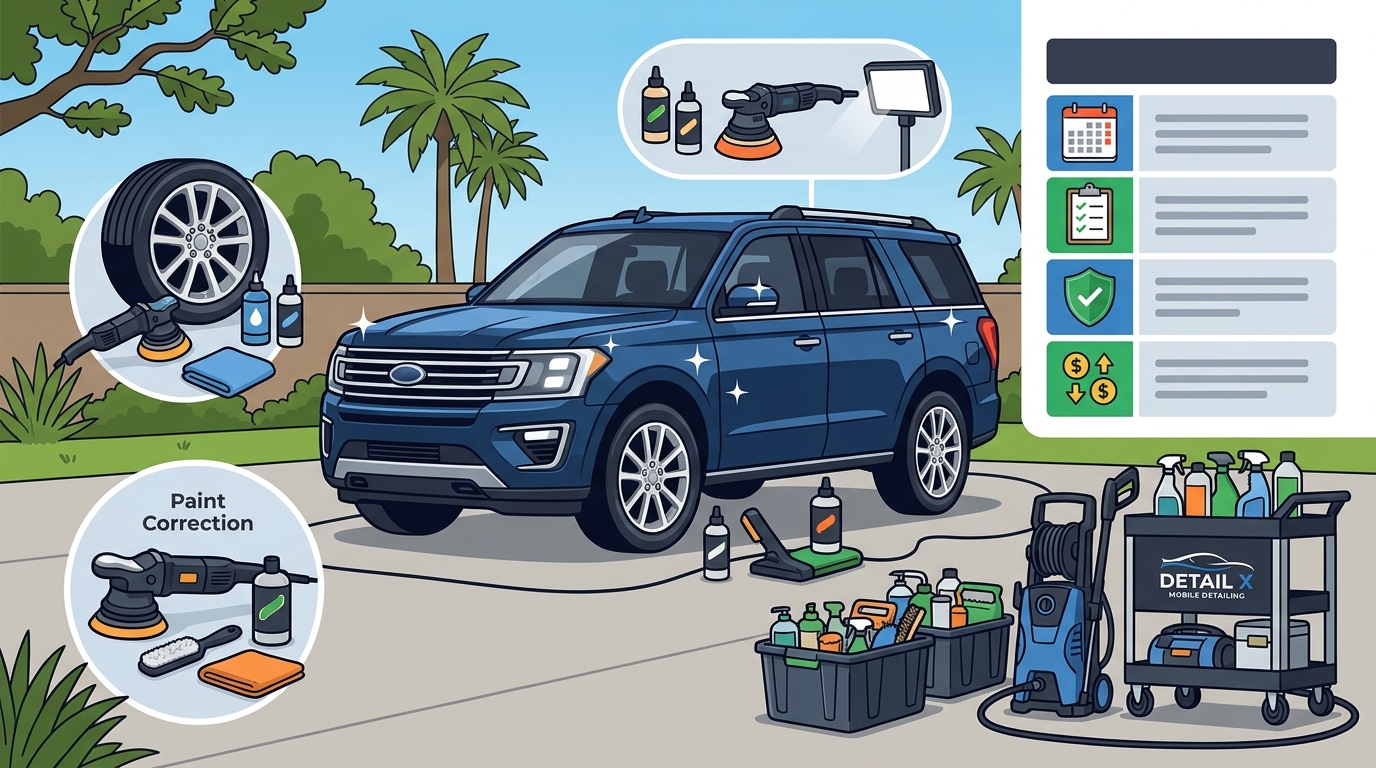 Best Mobile Detailing for Family SUVs in Sacramento